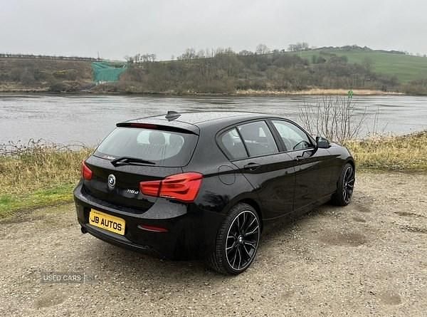 Used BMW 116 Sport Line 2018 Black Hatchback