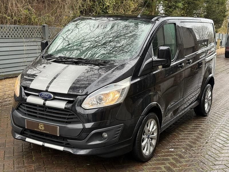 Used Ford Transit Custom Sport 155 HP (114 kW) 2014 Black Van