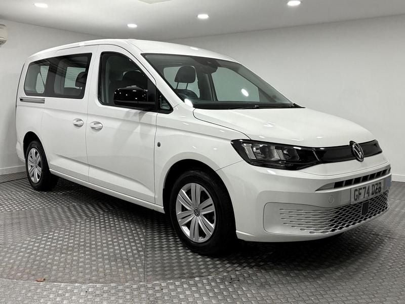 White Used 2024 VW Caddy Maxi S MPV | £26,495 (A bit pricey) - Image 1/4
