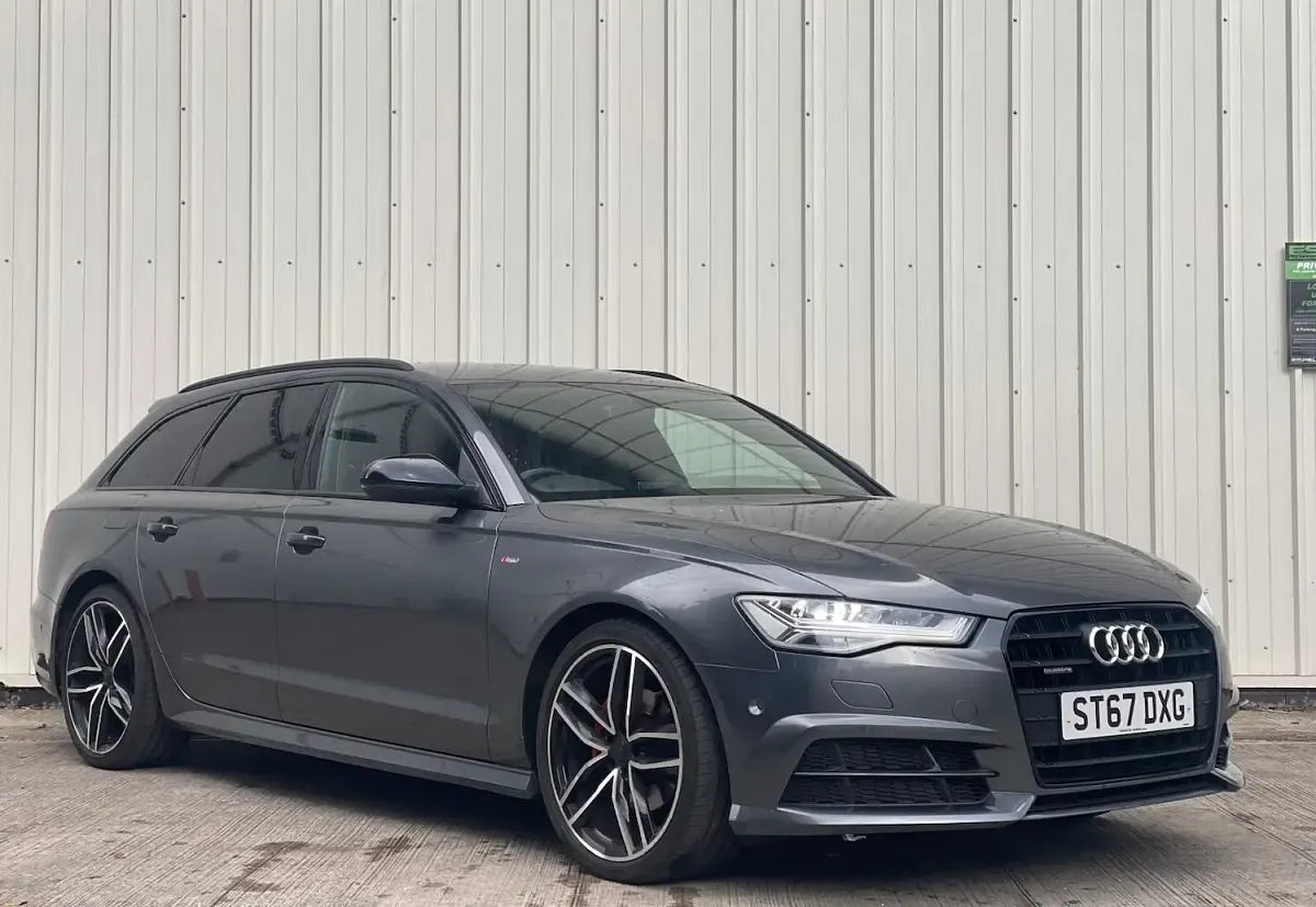 Used Audi A6 Black Edition 190 HP (139 kW) 2017 Grey Estate