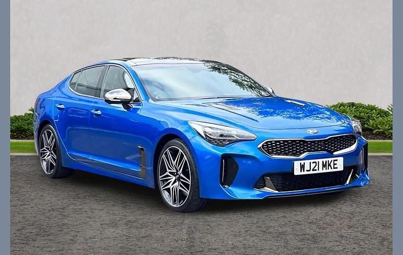 Used Kia Stinger GT 360 HP (264 kW) 2021 Blue Hatchback