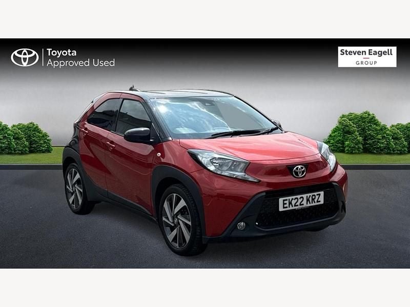 Red Used 2022 Toyota Aygo Hatchback | £12,196 (Fair price) - Image 1/3