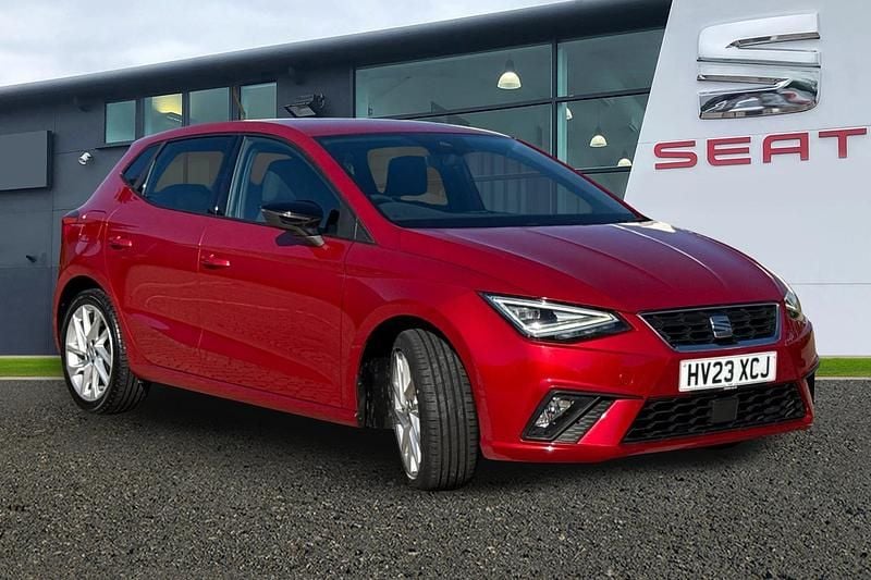 Red Used 2023 Seat Ibiza FR Hatchback | £13,312 (Fair price) - Image 1/4