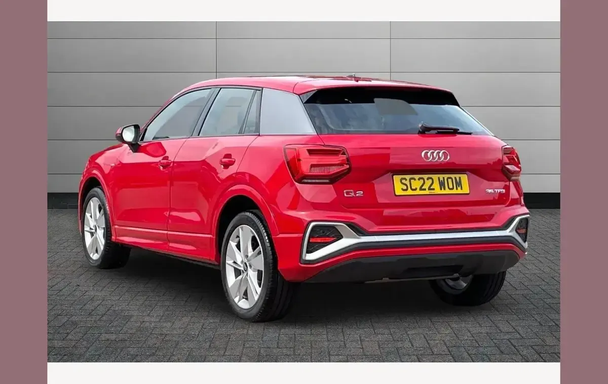 Used Audi Q2 S-Line 150 HP (110 kW) 2022 Red SUV