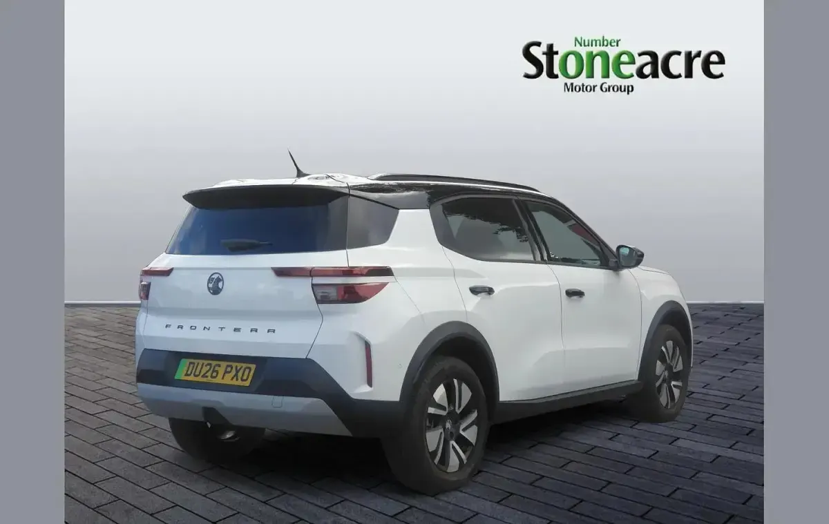 New Vauxhall Frontera Ultimate 83 kW (113 HP) 2026 White SUV
