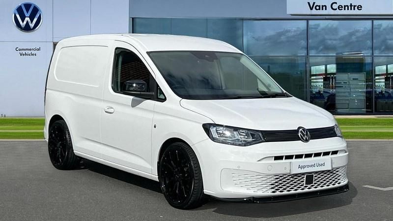 White Used 2021 VW Caddy Pro MPV | £17,991 (Expensive) - Image 1/4