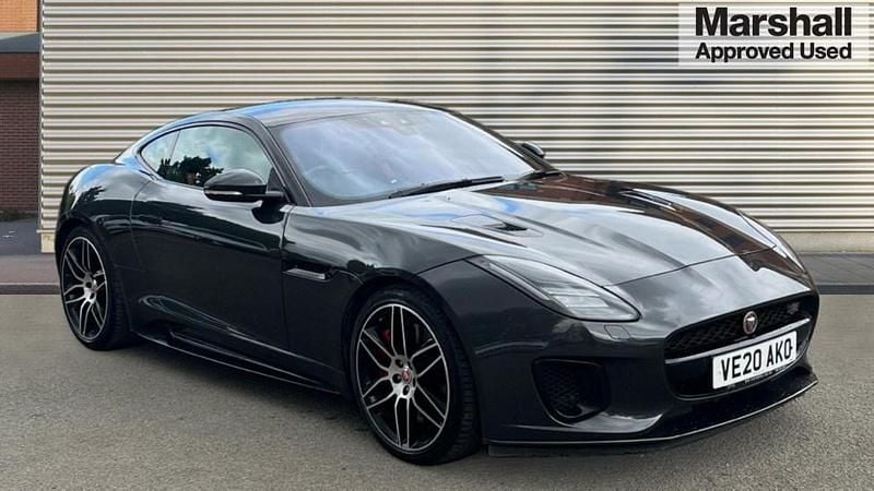 Grey Used 2020 Jaguar F-Type Chequered Flag Coupe | £36,798 (Good price) - Image 1/4