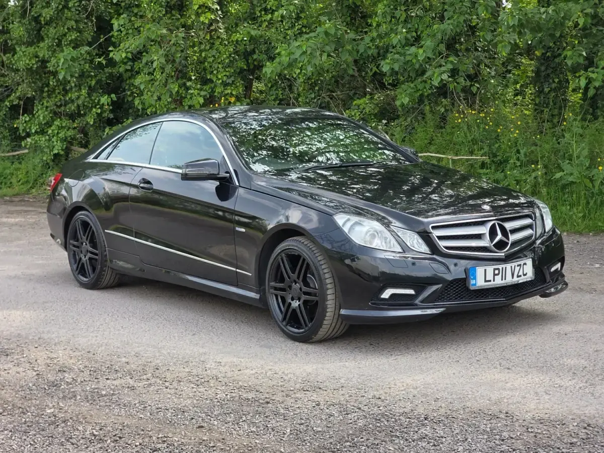 Used Mercedes E220 2011 Black Coupe