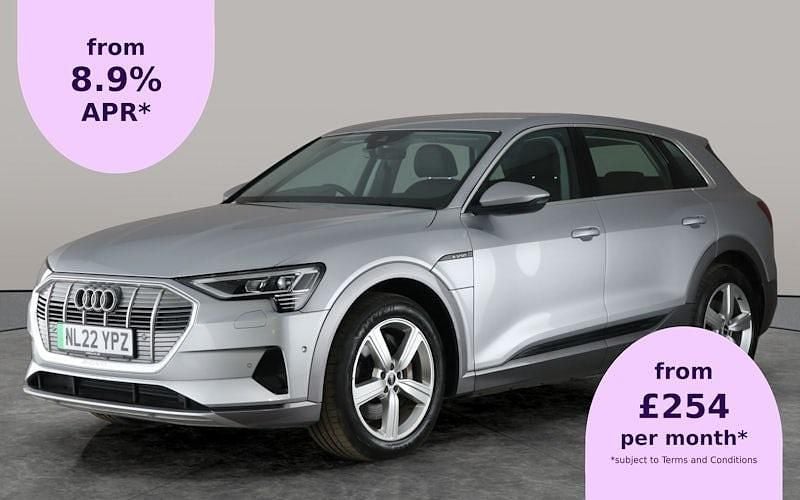 Silver Used 2022 Audi e-tron Comfort SUV | £18,506 (Super price) - Image 1/2