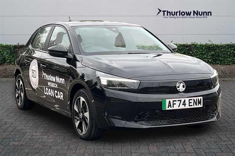 Carbon black Used 2024 Vauxhall Corsa-e Design Edition Hatchback | £17,950 - Image 1/4