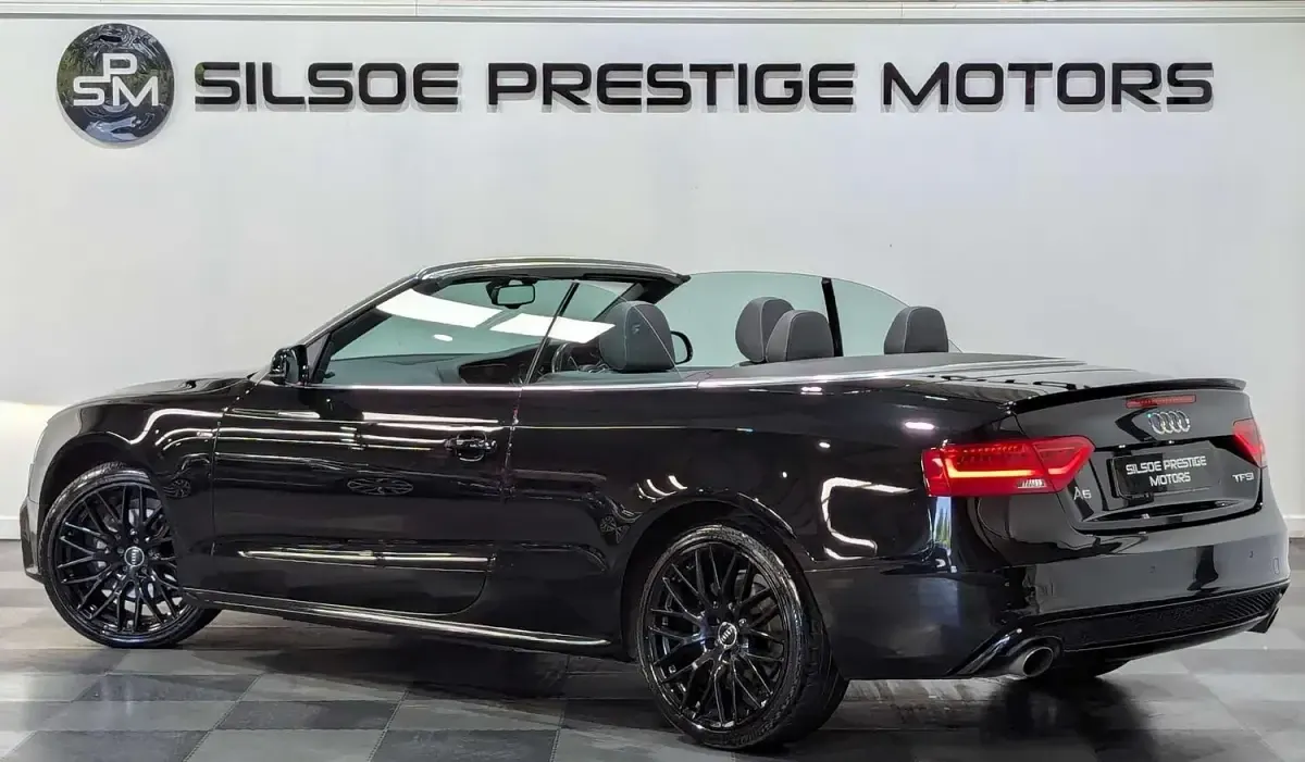 Used Audi A5 Cabriolet S-Line 2016 Black Cabriolet