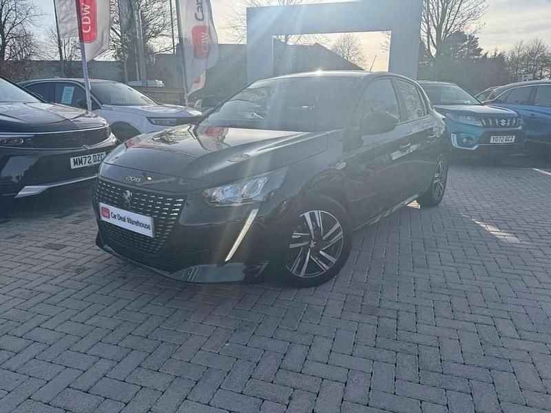 Used Peugeot 208 Active+ 73 HP (53 kW) 2023 Black Hatchback