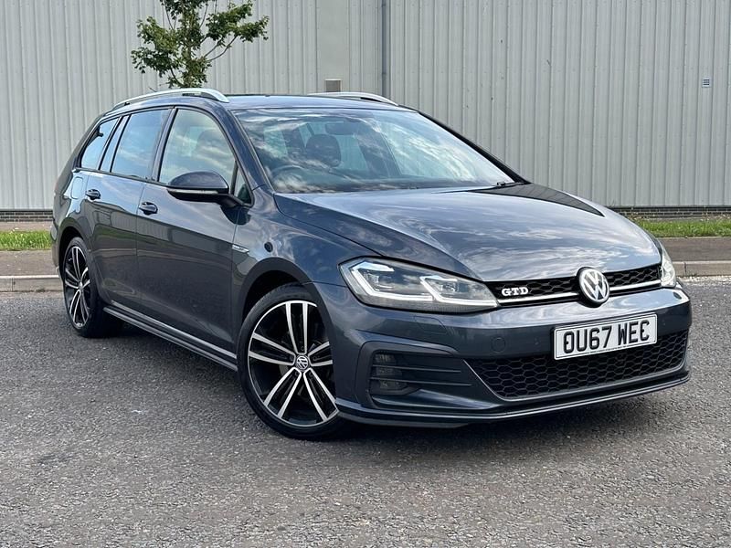Blue Used 2017 VW Golf VII GTD Estate | £13,995 (A bit pricey) - Image 1/4