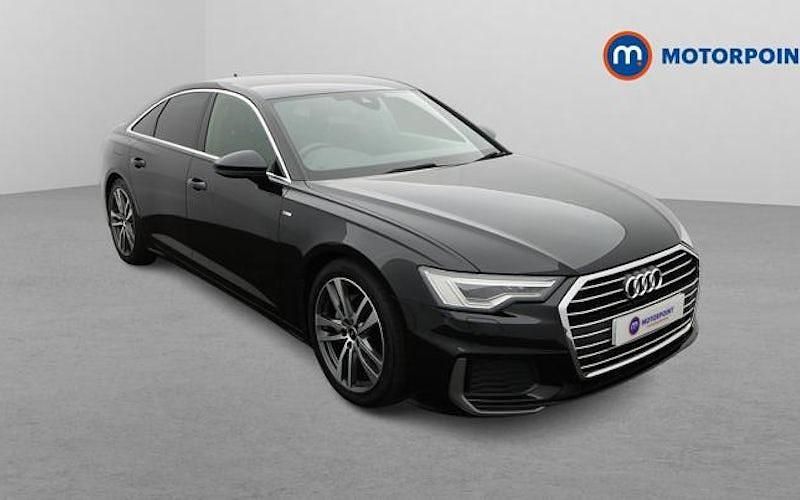 Used Audi A6 S-Line 204 HP (150 kW) 2021 Black Sedan