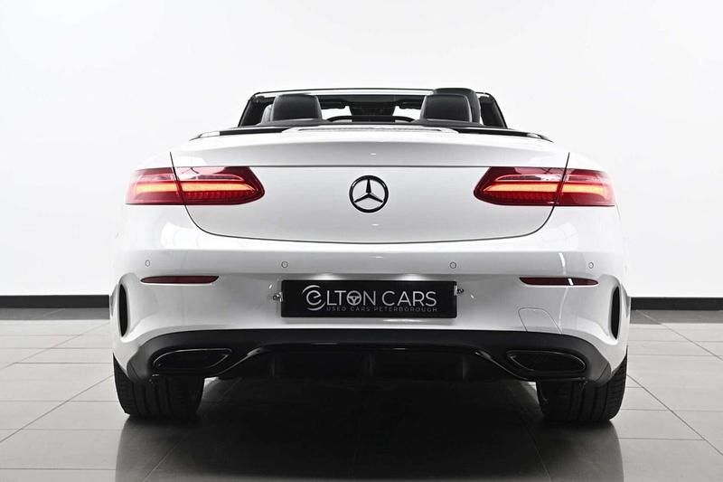 Used Mercedes E220 AMG line 194 HP (142 kW) 2018 White Cabriolet