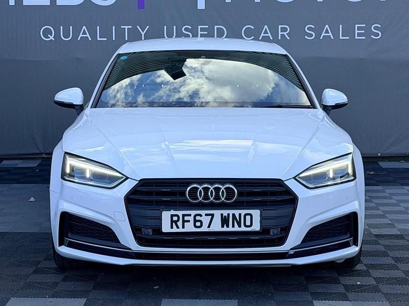 Used Audi A5 Sportback S-Line 190 HP (139 kW) 2017 White Hatchback