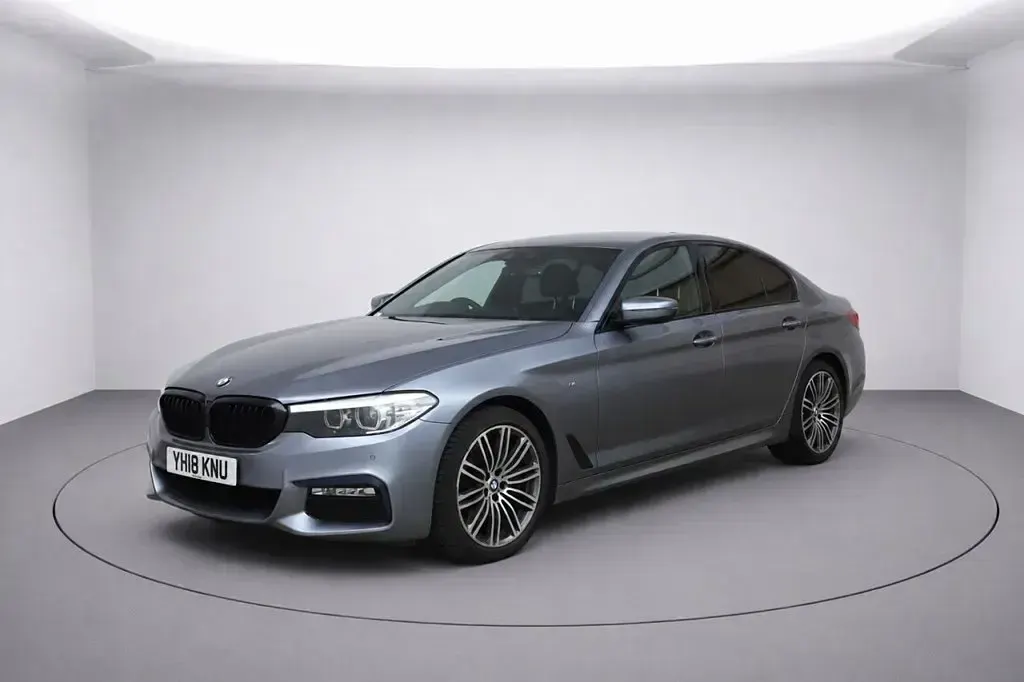 Used BMW 540 M Sport 340 HP (250 kW) 2018 Blue Sedan