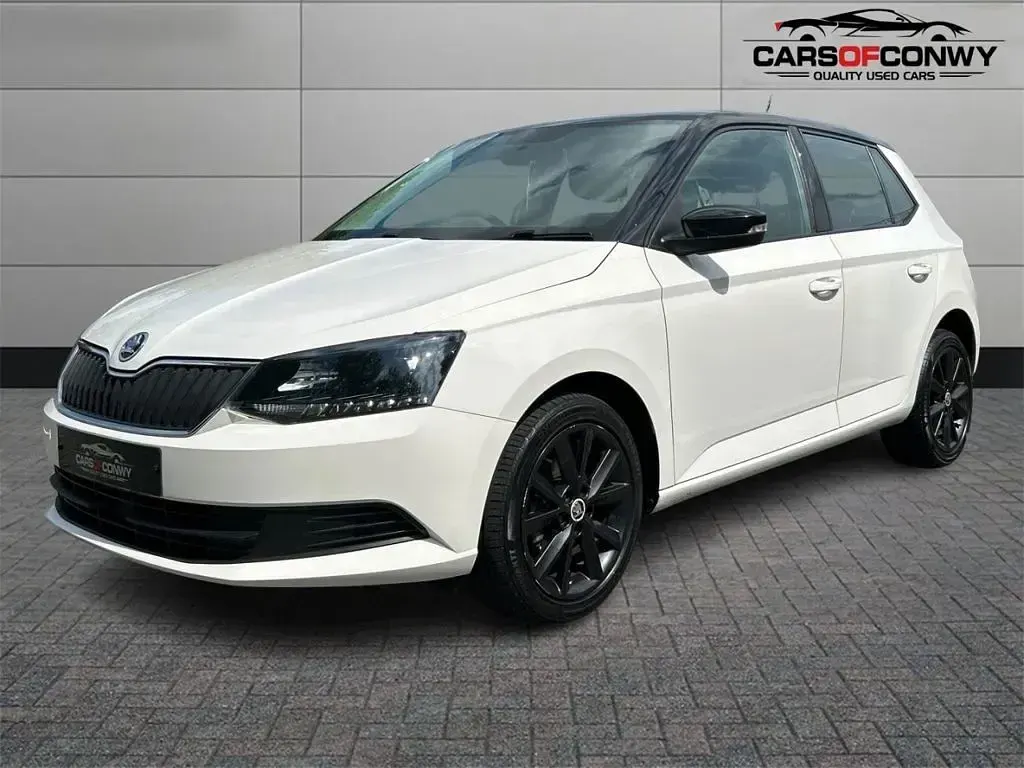 Used Skoda Fabia Colour Edition 90 HP (66 kW) 2016 White Hatchback