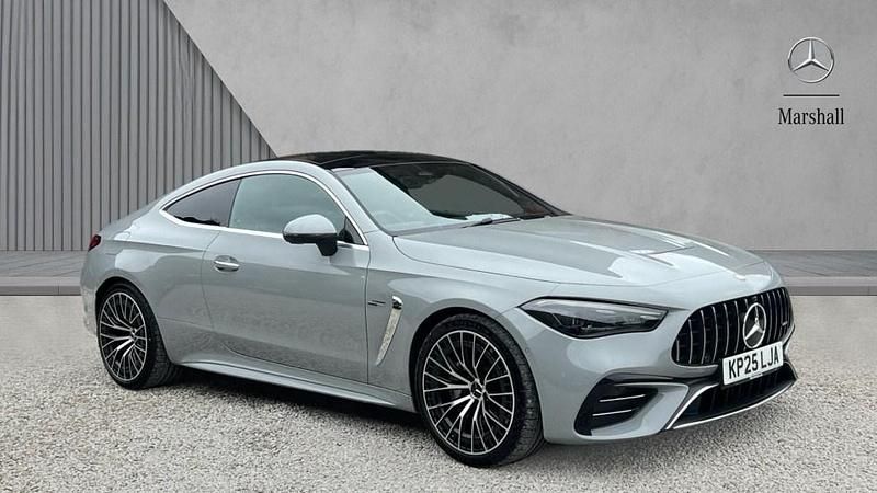 Grey Used 2025 Mercedes CLE53 AMG Premium Coupe | £68,480 (Fair price) - Image 1/4
