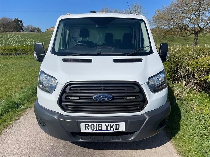 Used Ford Transit 130 HP (95 kW) 2018 White Cabriolet