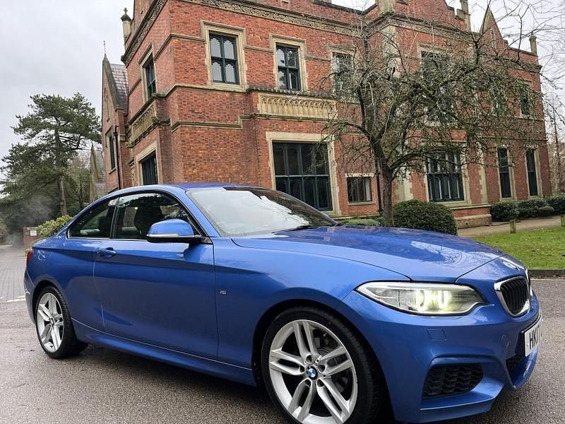 Blue Used 2017 BMW 218 M Sport Coupe | £10,981 (Fair price) - Image 1/4