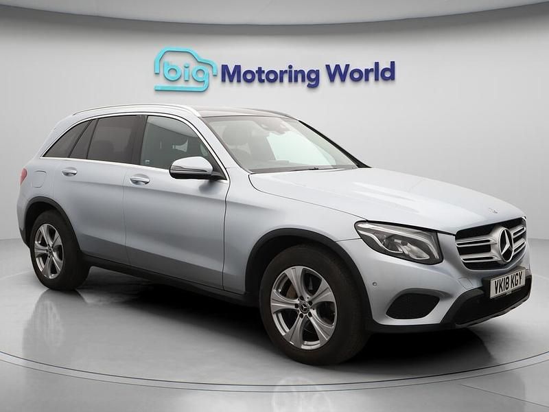 Silver Used 2018 Mercedes GLC220 Premium Plus Estate | £19,100 (Good price) - Image 1/4