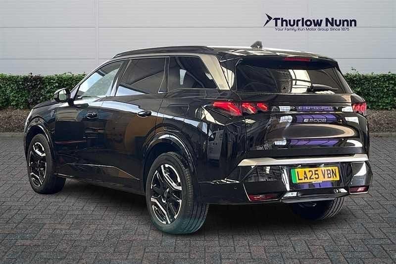 Used Peugeot e-5008 GT 154 kW (210 HP) 2025 Black SUV
