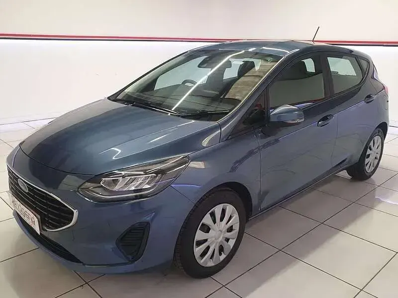 Begagnad Ford Fiesta Trend 2023 Blå Halvkombi