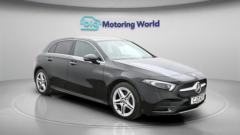 Used Mercedes A250 AMG line 2021 Black Hatchback