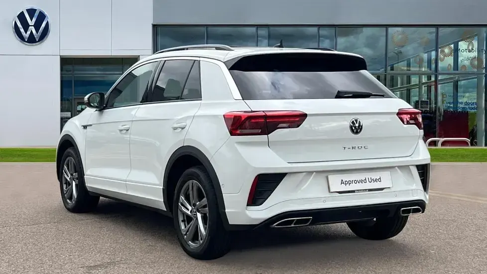 Used VW T-Roc R-line 150 HP (110 kW) 2023 White SUV