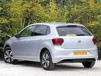 Used VW Polo Match 95 HP (69 kW) 2020 Silver Hatchback