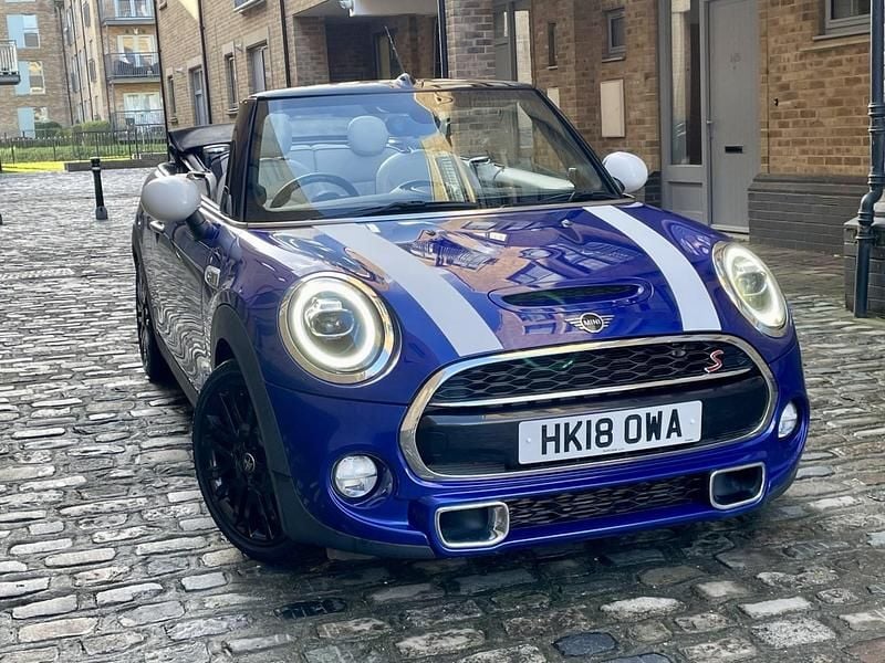 Blue Used 2018 Mini Cooper S Cabriolet Cabriolet | £11,770 (Fair price) - Image 1/4
