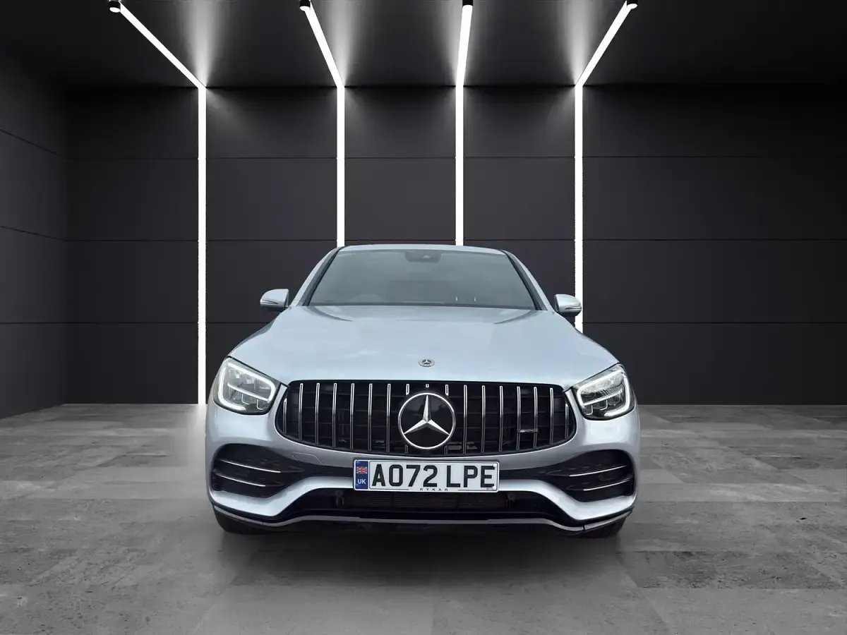 Used Mercedes GLC43 AMG Premium Plus 390 HP (286 kW) 2022 Silver Coupe