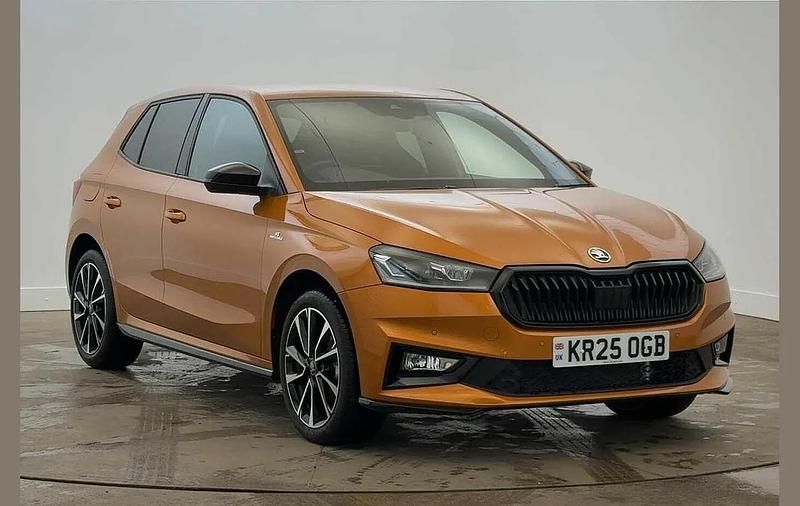 Used Skoda Fabia Monte Carlo 147 HP (108 kW) 2025 Phoenix orange metallic Hatchback