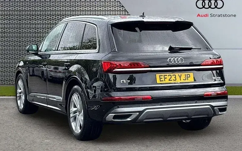 Used Audi Q7 S-Line 286 HP (210 kW) 2023 Black SUV