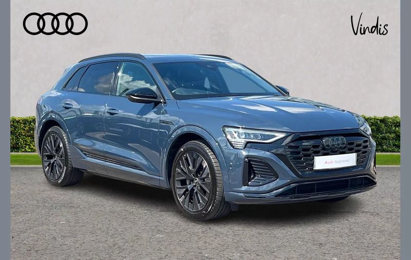 Blue Used 2023 Audi Q8 e-tron Black Edition SUV | £42,900 (Fair price) - Image 1/3
