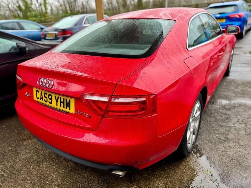 Used Audi A5 Design 190 HP (139 kW) 2010 Red Coupe