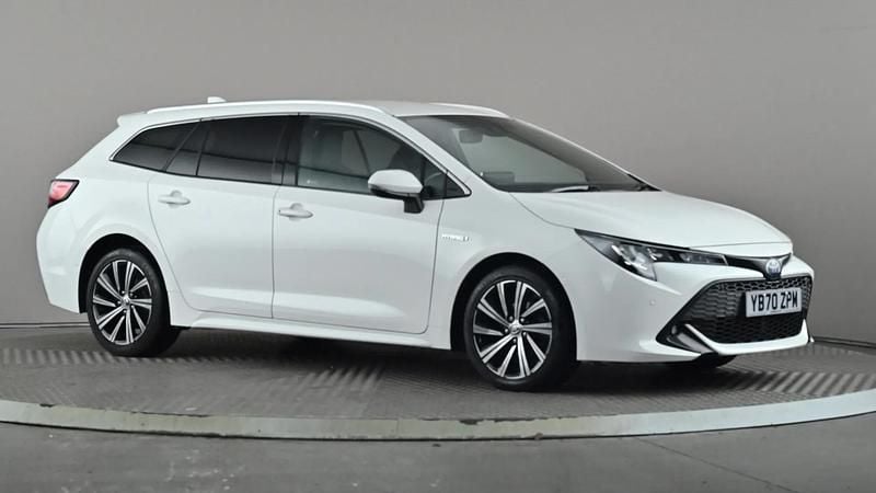 White Used 2021 Toyota Corolla Design Estate | £21,398 - Image 1/4