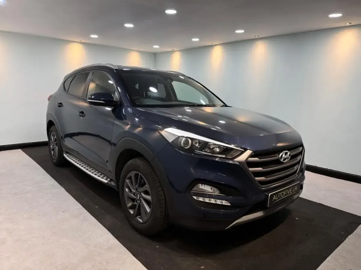 Używany Hyundai Tucson SE 177 KM (130 kW) 2017 Niebieski SUV