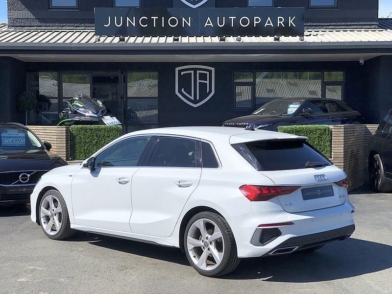 Used Audi A3 S-Line 2022 White Hatchback