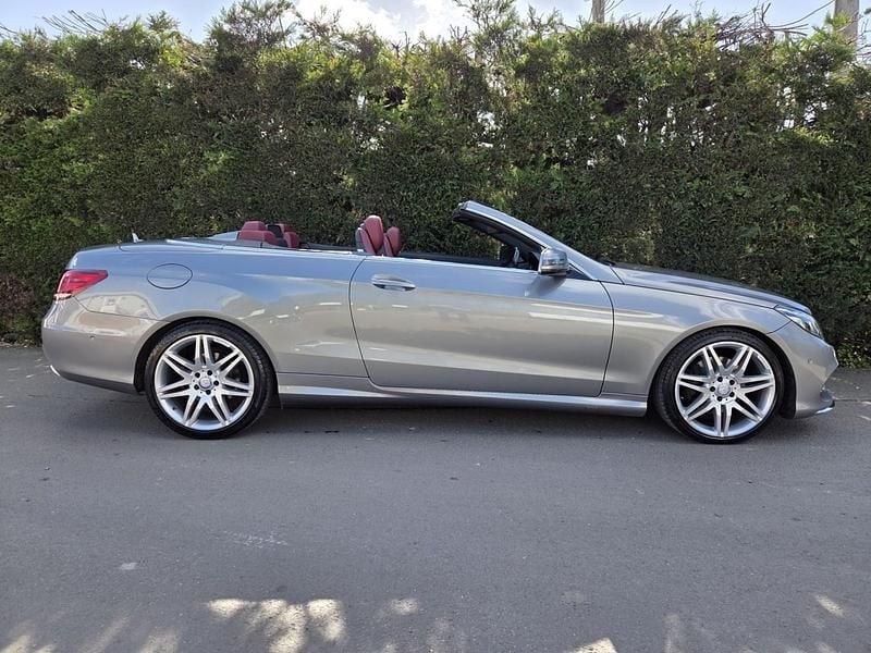 Used Mercedes E350 AMG Line Premium 2016 Silver Cabriolet