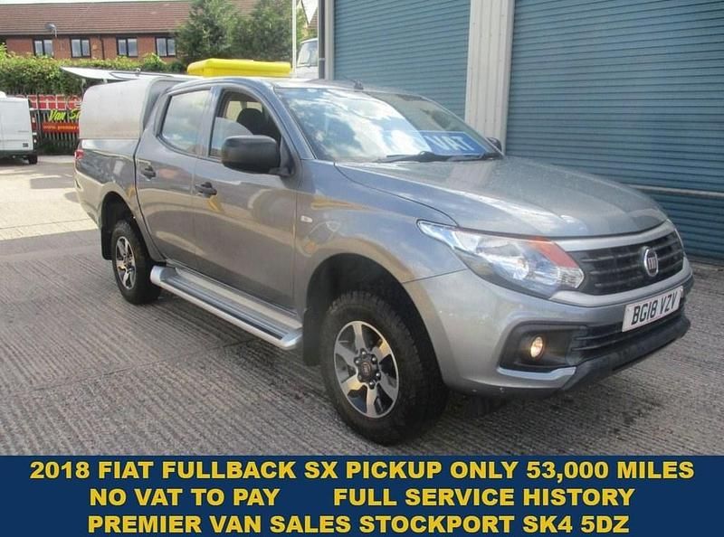 Grey Used 2018 Fiat Fullback Pickup | £10,990 (Super price) - Image 1/4