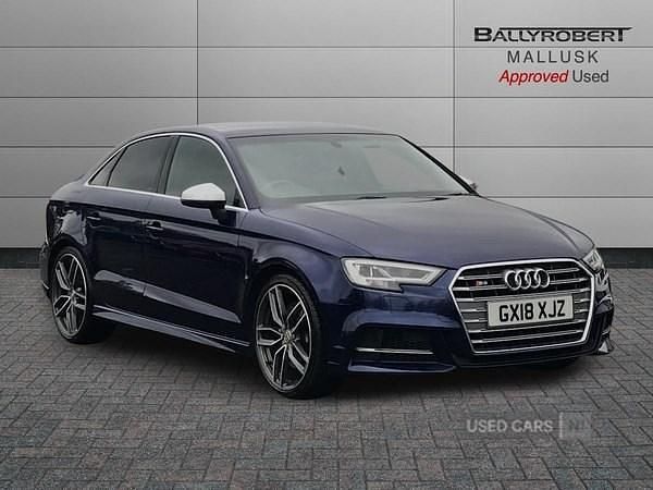 Used Audi A3 Design 310 HP (228 kW) 2018 Blue Sedan