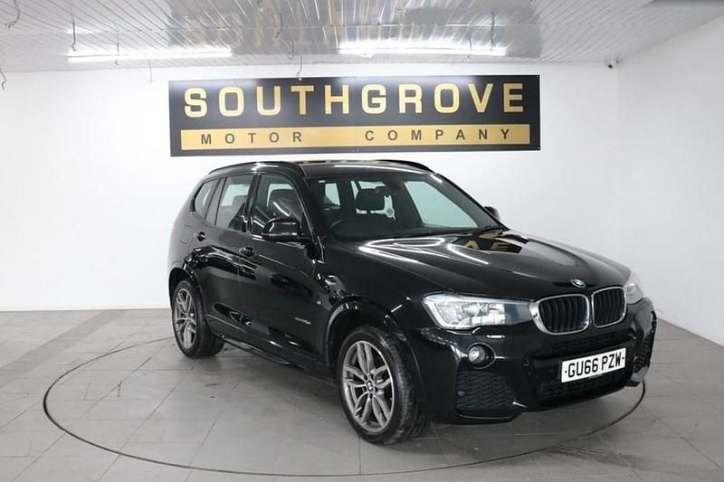 Black Used 2016 BMW X3 M Sport SUV | £16,689 (Fair price) - Image 1/1