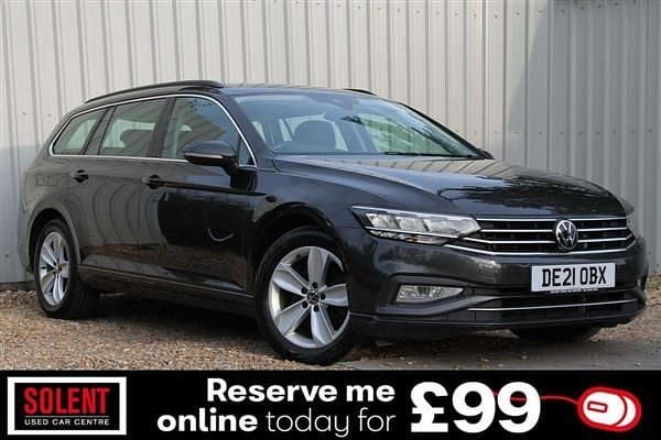 Grey Used 2021 VW Passat SE Estate | £13,990 (Good price) - Image 1/3