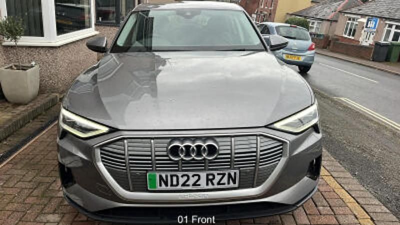 Used Audi e-tron Advanced 300 kW (408 HP) 2022 Grey SUV