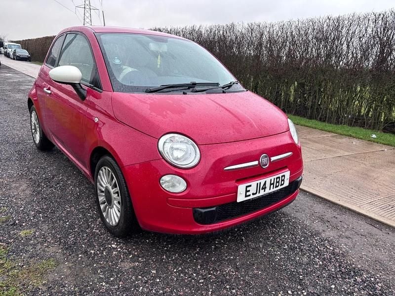Red Used 2014 Fiat 500 Hatchback | £895 (Super price) - Image 1/4