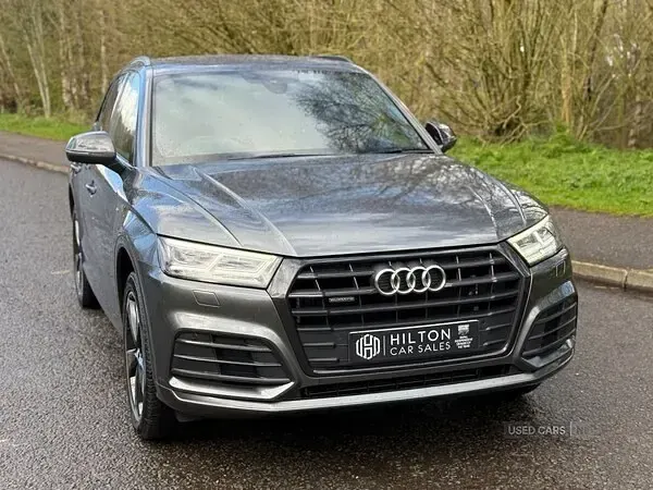 Used Audi Q5 Black Edition 190 HP (139 kW) 2020 Grey SUV