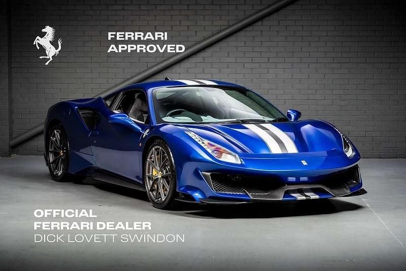 Blue Used 2019 Ferrari 488 Coupe | £299,990 (Good price) - Image 1/4