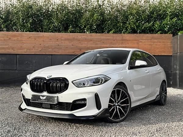 White Used 2022 BMW 118 M Sport Hatchback | £18,490 (Good price) - Image 1/4